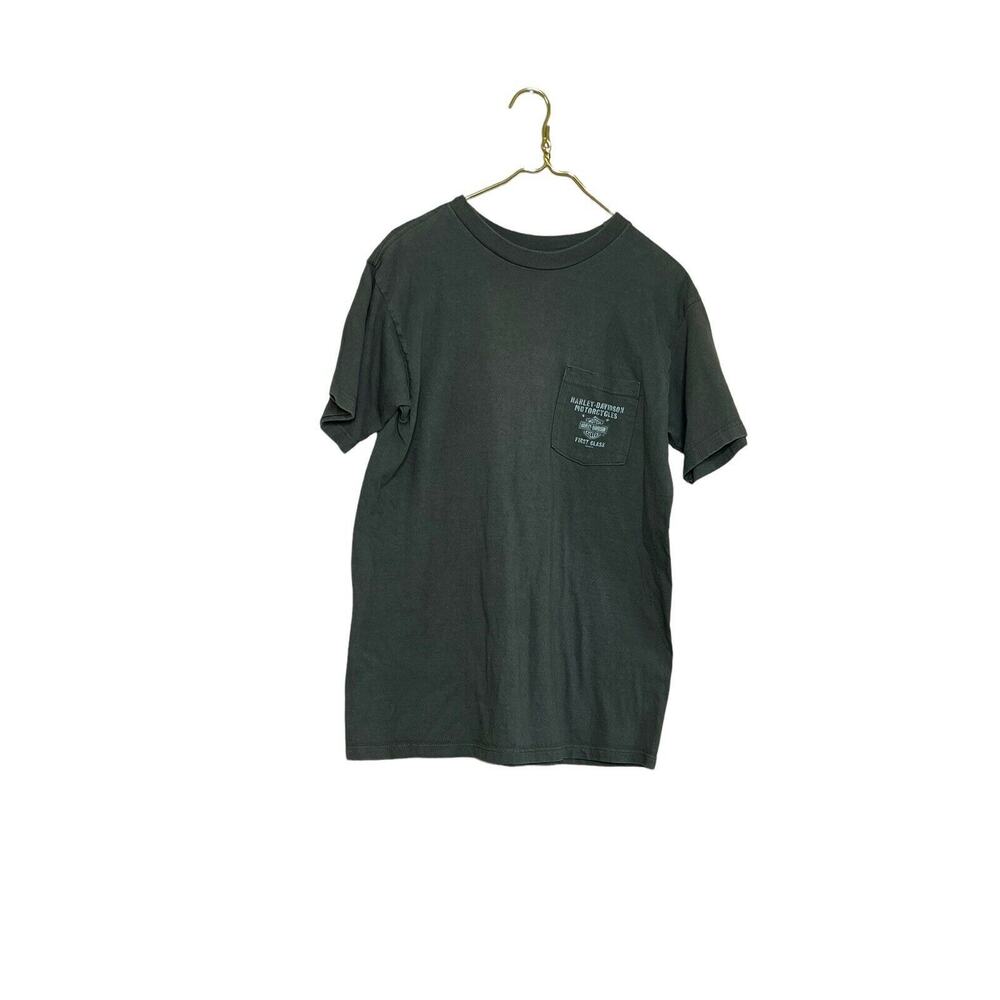 Harley Davidson Holoubek Men’s Short Sleeve USA T Shirt Arrowhead AZ brown sz l